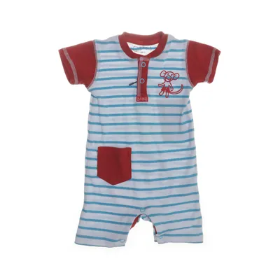 Sparkdräkt (Vit, Blå, Röd) från Bäbis Bomull