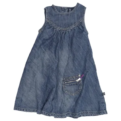 Robe en jean (Bleu) de Ej Sikke Lej Coton