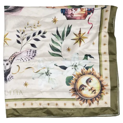 Suit scarf (Green, Multicolored) from Rituals Polyester