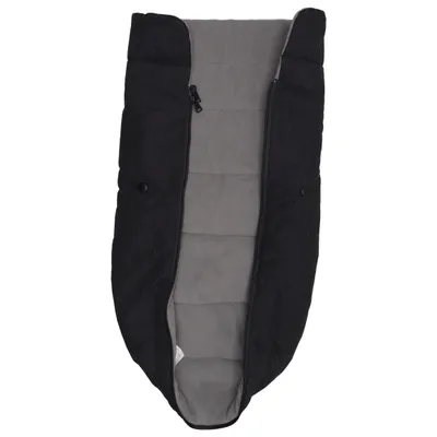 Footmuff (Black, Gray) from Babyzen Polyester