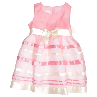 Blomsterpigekjole (R24983-Dv) fra Bonnie Jean Polyester