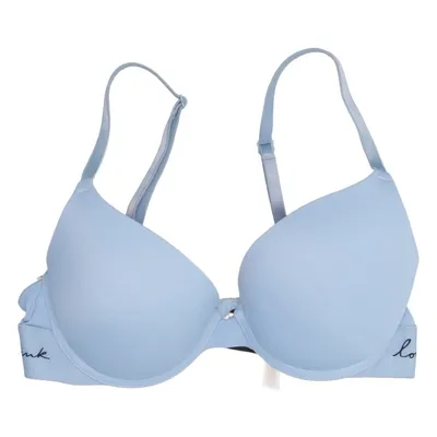 Bra (Blue) from Pink Victoria's Secret Elastane, Polyamide, Polyester