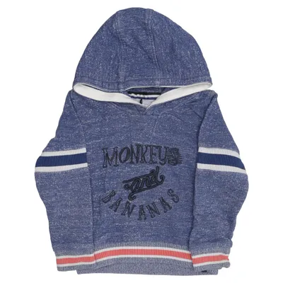 Capuchon sweater (Blauw, Wit, Meerkleurig) van Noppies Kids Katoen