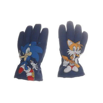 Handskar (Vinterhandskar) från sonic the hedgehog