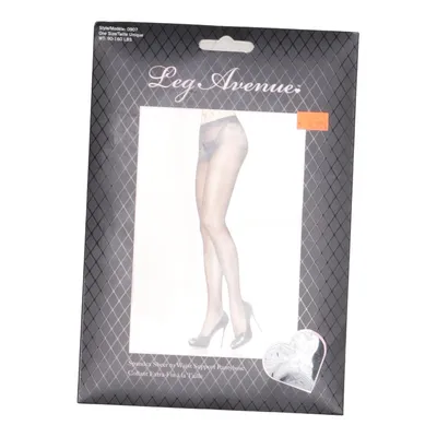 Nylon sokken (Zwart) van Leg Avenue Elastaan, Polyamide