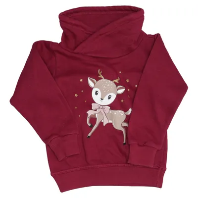 Sweatshirt (Rouge) de Dopo Dopo Baby Coton, Polyester