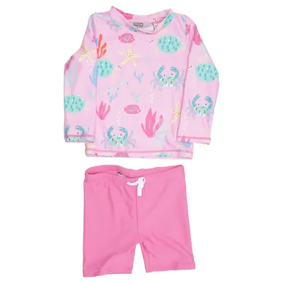 UV-tøj (Pink, Flerfarvet) fra MIX Elastan, Polyester