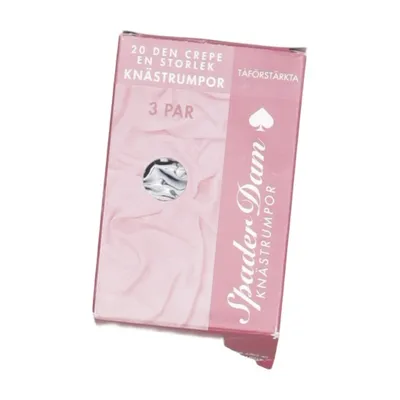 Knee socks (Black) from Spader Dam Polyamide