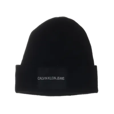 Beanie-Mütze (Schwarz) von Calvin Klein Jeans Kaschmir, Polyamid, Viskose, Wolle