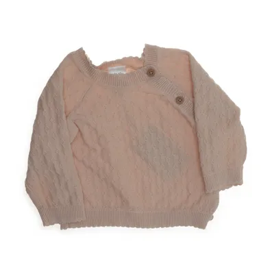 Slå om-cardigan (Beige) fra Alana Bomuld