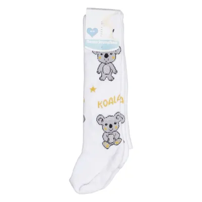 Collants polaires (Blanc, Multicolore) de Tedi Coton, Élasthane, Polyamide, Polyester