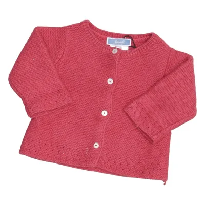 Cardigan (Rood) van Jacadi Alpacawol, Katoen, Polyamide