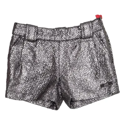 Short (Argent) de Lili Gaufrette Acrylique, Coton, Polyester