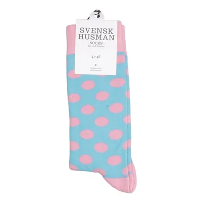 Chaussettes (Bleu, Rose) de Svensk Husman Coton