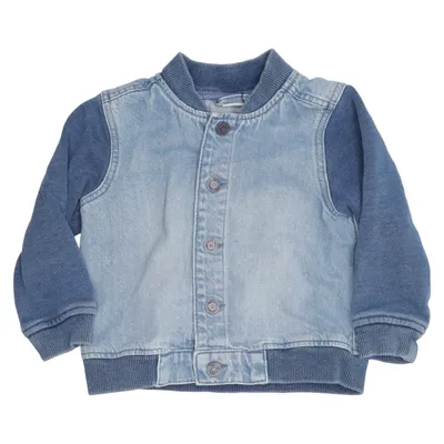 Collegejacke (Blau) von H&M Baumwolle, Elasthan, Polyester