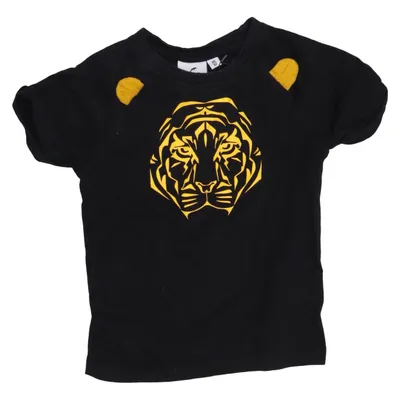 T-shirt (Svart, Gul) från Kolmården Bomull