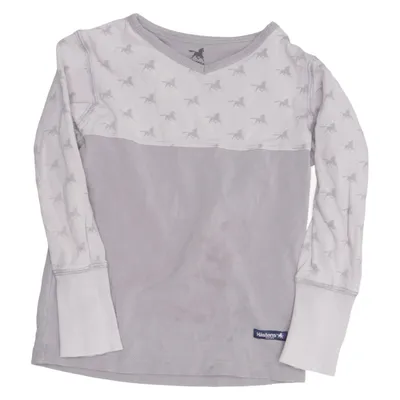 Long sleeve T-shirt (Gray) from Hästens Elastane, Organic cotton