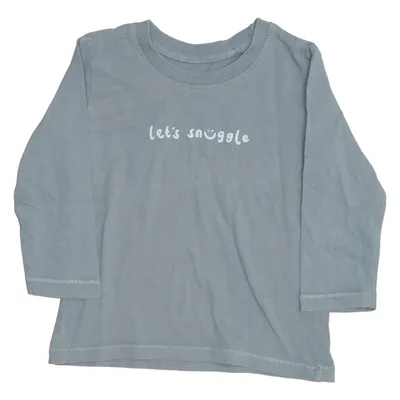 Langærmet t-shirt (Grå) fra George Bomuld