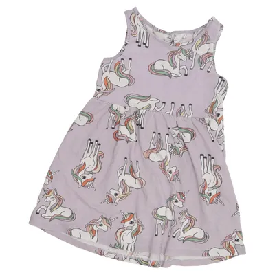 Dress (Purple, Multicolored) from H&M Kids Cotton