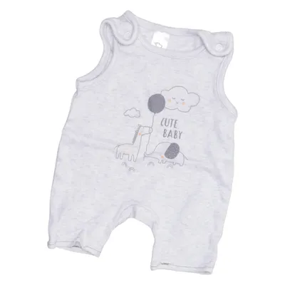 Rompers (Gray) from Baby Club Cotton
