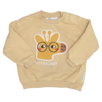 Sweatshirt (Beige) de Minories Coton, Polyester