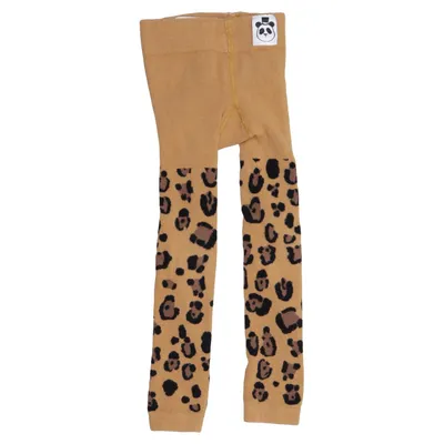 Lange onderbroek (Bruin, Zwart) van Mini Rodini Katoen, Elastaan, Polyamide