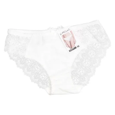 Panties (White) from Pesail Cotton, Elastane