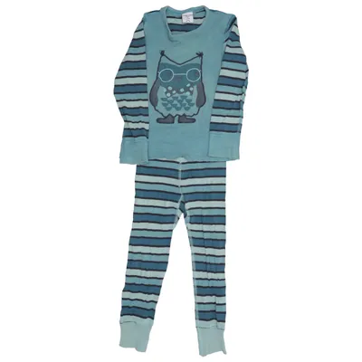 Pajamas (Blue, Multicolored) from Polarn O. Pyret Cotton