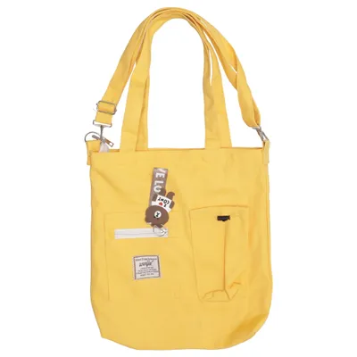 Canvas tas (Geel) van Wenjie
