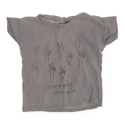 T-shirt (Grijs) van Bobo Choses Organisch katoen
