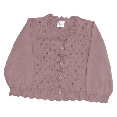 Cardigan (Purple) from ICA I Love Eco Organic cotton