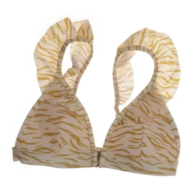 Bralette (Beige, Gul) från Love Stories x H&M Polyester, Polyamid, Elastan