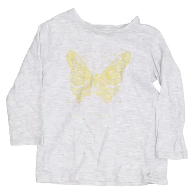 Lange mouwen shirt (Grijs) van Pytteliten Katoen, Polyester