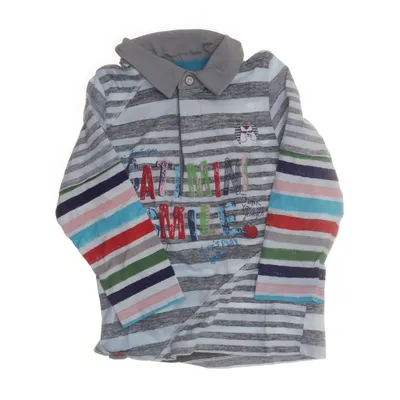 Rugby Shirt (Grau, Weiß, Mehrfarbig) von Catimini Baumwolle