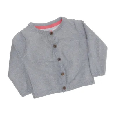 Cardigan (Gris) de Hema Coton, Élasthane, Fibre métallique, Polyamide, Polyester