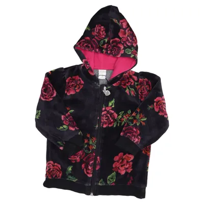 Hoodie (Black, Multicolored) from Parvel Cotton, Polyester