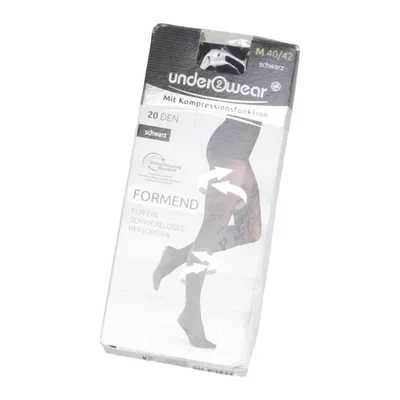 Nylonstrumpbyxor (Svart) från Rossmann Akryl, Bomull, Elastan, Polyamid, Polyester, Viskos, Ull