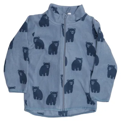 Fleecejacka (Blå) från Lindex Kids Polyester