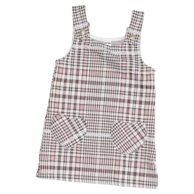 Robe salopette (Beige, Marron, Multicolore) de Dopo Dopo Baby Coton, Élasthane, Polyester