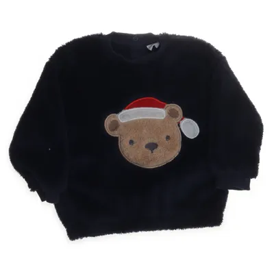 Julesweater (Blå) fra Next Baby Genanvendt polyester