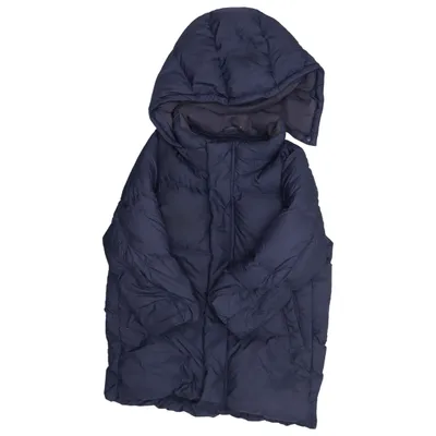 Dunjakke (Blå) fra Uniqlo Baby Bomuld, Dun, Fjer, Polyamid, Polyester