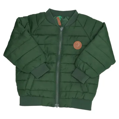 Vendbar jakke (Grøn) fra Mini Rodini Polyester