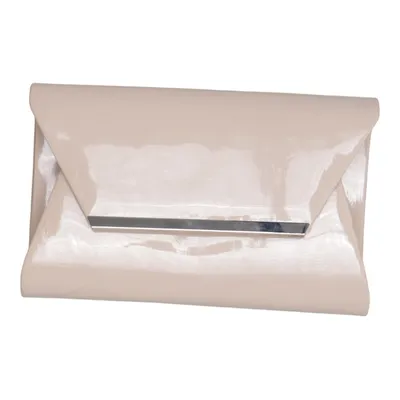 Clutch bag (Beige) from Accessorize Polyester, Polyurethane