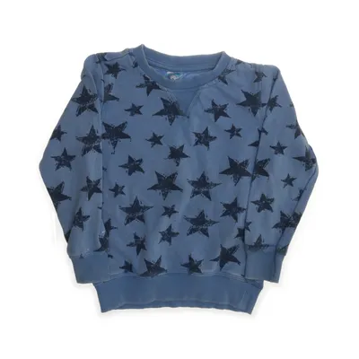 Sweatshirt (Blå) fra Boef Bomuld, Polyester