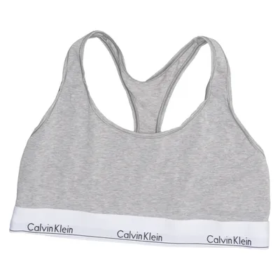 Sport-BH (Grå) från Calvin Klein Bomull, Elastan, Modal
