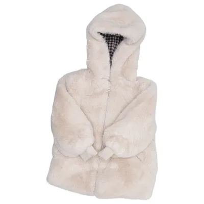 Jakke (Beige, Sort) fra Zara Polyester