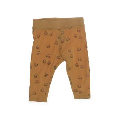 Byxor (Gul, Svart) från Åhléns Elastan, Ekologisk bomull