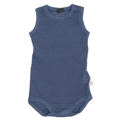 Romper (Blauw) van Dilling Merinowol