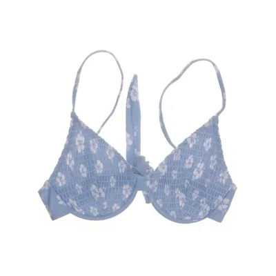 Haut de bikini (Bleu, Blanc)