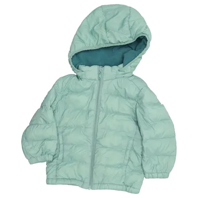 Vinterjacka (Grön) från Uniqlo Baby Polyamid, Polyester